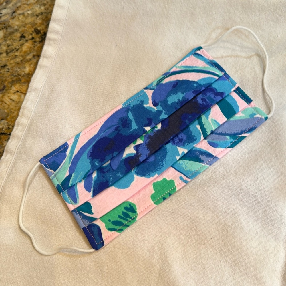 Lilly Pulitzer face mask